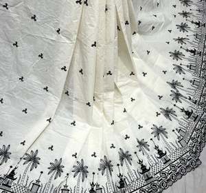 Tissu brodé multi-embroideries de qualité supérieure pour femmes, tissu de créateur, tissu de soirée, textile brodé de luxe, doux - Product Image 2