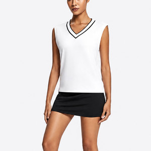 Women's Tennis Clothing <b>Set</b> Sleeveless Performance Tank and Athletic Skort Breathable Training Match Uniform with Custom - Product Image 3