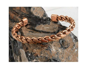 Bracelet magnétique en cuivre pur pour une meilleure circulation et un meilleur soutien des articulations - Product Image 5