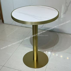 OKEY Hotel Events Led <strong>Buffet</strong> <strong>Table</strong> Stainless Steel Portable Cocktail bar <strong>Table</strong> Movable Round 5ft Led Commercial <strong>Buffet</strong> <strong>Tables</strong> - Product Image 6