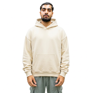 Fabricant de sweats à capuche surdimensionnés pour hommes en coton 100% personnalisés, fournisseur de vêtements à marque privée, usine de vêtements OEM - Product Image 6
