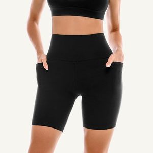Shorts Deportivos Personalizados con Logotipo para Mujer, Tacto Suave, Cintura Alta, Estilo Biker, Spandex, para Voleibol, Gimnasio, Yoga, Baile, Verano 2026 - Product Image 1