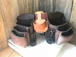 Professional Best Quality Made Tool Bag With Belts Wholesale Men's Pure Leather Tool <b>Kit</b> Belts In Solid Color - Product Image 3