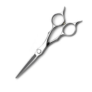 Ciseaux de coiffure de qualité supérieure, lames droites et affûtées, en acier à haute teneur en carbone, avec double repose-doigts - Product Image 6