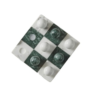 New Arrival Handmade Marble Play <b>Board</b> Luxury Stone Puzzle Decor for Modern Home Coffee Table Gift Collection Premium Set - Product Image 1