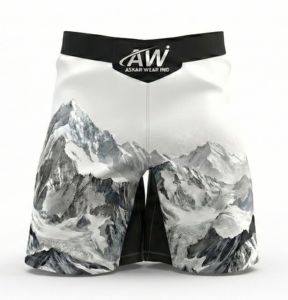 กางเกง MMA แบบสั่งทำพิเศษ ระบายอากาศได้ดีเยี่ยม ออกแบบมาเพื่อการเคลื่อนไหวที่ยืดหยุ่นสูงสุดและเหมาะสำหรับการฝึกซ้อมแบบแอคทีฟ - Product Image 1