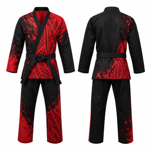 Customized Wkf Approved High Quality Polyester Suits Hot <b>Sale</b> Light <b>Weight</b> Martial Arts White Cotton Gi Karate Uniform - Product Image 4