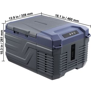 Frigorifero Portatile per Auto 12/24V DC, Congelatore Monozona 9L, Intervallo Regolabile da -4 a 68°F, Capacità 10 L - Product Image 4