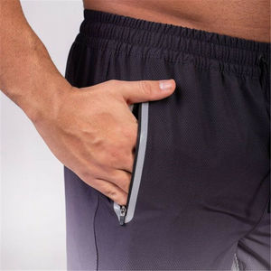 Pantalones Cortos Deportivos Casuales de Verano para Hombre, 100% Algodón, Cintura Alta, Cierre de Cremallera, Cintura Elástica, Largo hasta la Rodilla - Product Image 2