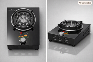 Rickul Plasma Electric Cooking <b>Stove</b> with Safe Flame Technology Single Burner Portable Design 3000W Class a Energy Efficiency - Product Image 1
