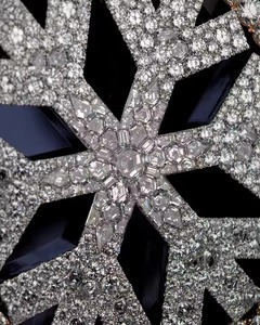 VVS Moissanite Custom Snowflake Pendant Iced Out 925 Silver Pendant Pass Diamond <b>Tester</b> Winter Holiday Pendant Luxury Pendant - Product Image 2