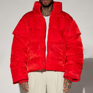 High quality bubble jacket stylish winter padded coat custom logo bulk supply unique color odm production - Product Image 1