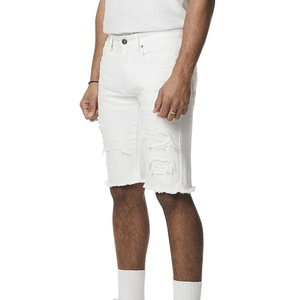 Shorts en jean pour hommes, tendance, séchage rapide, grande taille, respirants, en coton, dernière collection - Product Image 3