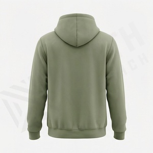 Sweat-shirts à capuche oversize en crochet pour hommes, collection automne 2025, personnalisables, respirants, 100 % polaire, impression de votre logo, tissu doux - Product Image 2