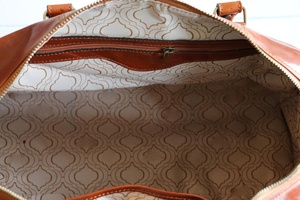 Sac de voyage week-end en cuir fait main avec logo personnalisé, vente en gros, sac de voyage en cuir souple de qualité supérieure, fabrication de premier choix - Product Image 3