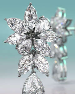 Diamant de laboratoire Marquise de haute qualité, or jaune/rose/blanc 14/18 carats, certifié IGI, design fantaisie pour la vie quotidienne, mariage, fête - Product Image 2