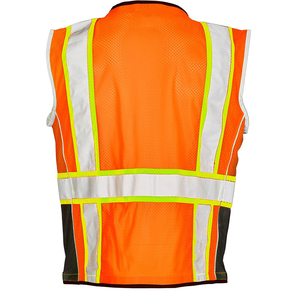 Chaqueta Reflectante de Alta Visibilidad con Múltiples Bolsillos y Logotipo Personalizado, Uniforme de Trabajo de Seguridad, Chaleco de Seguridad de Alta Visibilidad con Bolsillo, Haus Industries - Product Image 6