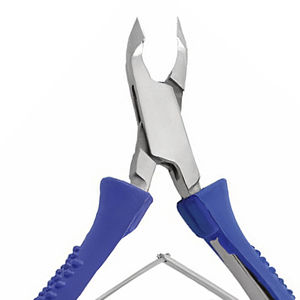 Coupe-cuticules portable de luxe en acier inoxydable à lame droite, outil de manucure de précision tranchant pour les doigts - Product Image 2