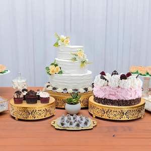 Base para Pastel Resistente para Exhibición Segura de Pasteles, Elegante Soporte para Postres para Decoración de Bodas y Fiestas - Product Image 6