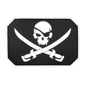 Parches profesionales de PVC con logo personalizado, insignia 3D de goma impermeable con velcro para uniformes, suministro al por mayor. - Product Image 2