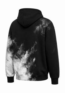 Men's Hooded Fleece Sweatshirt Spray Print Regular Fit Casual Pocket Autumn Breathable Knitted 100% Cotton <b>Raglan</b> Sleeve - Product Image 5