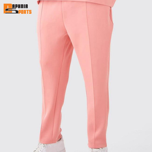 Conjunto de 2 Piezas de Sudadera con Capucha y Pantalones Deportivos de Felpa de Algodón Grueso, Color Liso, con Logotipo Personalizado, Hombros Caídos, Fabricante OEM - Product Image 3