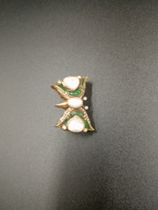 Wings Shape Crystal Rhinestone Peacock <b>Brooch</b> 18K Gold Tone Green Enamel Luxury Unisex Everyday Wear Fine Jewelry Gift 925 - Product Image 2