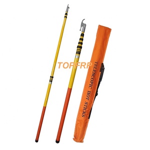 Hot Sale Fiberglass Electrical Telescopic Hot Stick for FSI Mounting - Product Image 3