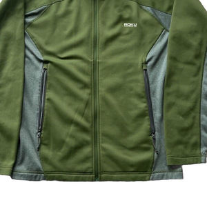 Veste softshell personnalisable de haute qualité pour hommes OEM vêtements de sports de plein air en polyester - Product Image 2