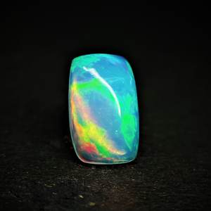 Natural Ethiopian Fire <b>Opal</b> Cabochon Cushion Cut Gemstone Wholesale Loose <b>Opal</b> October Birthstone Jewelry - Product Image 4