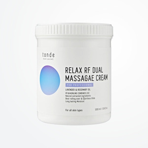 Cremas faciales coreanas Tondeu Relax RF Dual Massage Cream, crema de masaje facial de fácil aplicación, 1000ml, hecho en Corea. - Product Image 2