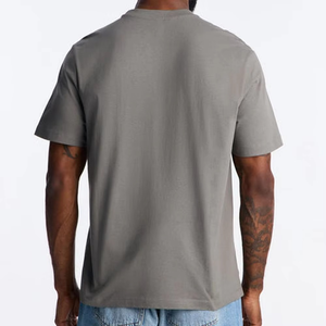 Camisetas de Algodón Transpirables Extra Grandes para Hombre, con Logotipo Personalizado, Cuello Redondo, Color Sólido, Corte Holgado, Ropa Urbana, Proveedor Mayorista de EE. UU. - Product Image 2