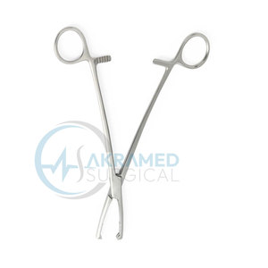 ใช้ในการผ่าตัดรักษาเท้าแบบ henrotin สำหรับมดลูก vulsellum forcep เหล็ก henrotin - Product Image 5