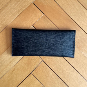 Premium Handmade Leather Cash <b>Envelope</b> Style Four Seasons Elegant Craftsmanship Secure Button Closure Durable Multi-functional - Product Image 2