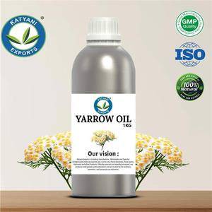 Aceite Esencial de Yarrow (Achillea Millefolium) Destilado al Vapor, Aceite Floral - 100% Puro y Natural - De la India - Product Image 6