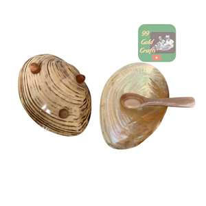 Fábrica de platos de nácar de alta calidad de Vietnam para aperitivos de banquetes de boda y regalos de recuerdo económicos y de moda. - Product Image 5