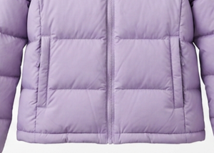 Plus Size Women's Puffer Jacket <b>Quilted</b> Zip up Winter Coat Stand Collar Lightweight Polyester Outerwear - Product Image 5