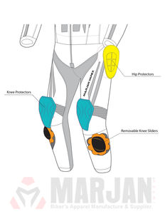 Pantalones de Motociclismo de Cuero para Invierno, Listos para la Pista, con Protección CE, Tallas Grandes para Hombre y Mujer, Diseño Personalizado, Calidad Premium - Product Image 3