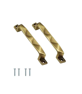 Brass Antique Cabinet Handle Vintage Main Door Wardrobe Handle Durable <b>Drawer</b> Cupboard Pull for Home Office - Product Image 6