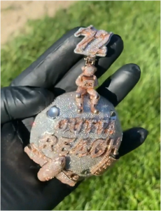 CONCEPTION Pendentif Lettre Personnalisé VVS Moissanite Homme, Testeur de Diamant, Breloques Hip Hop en Argent 925, GRA - Product Image 5