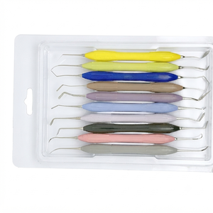 <b>Silicone</b> Handle Dental Composite Filling Instruments Kit 5pcs <b>Tools</b> by Optitech Instruments - Product Image 5