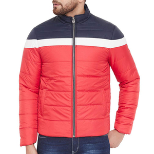 Chaqueta Acolchada Ligera Resistente al Agua para Hombre - Chaqueta con Cuello Alto y Cremallera Sólida a Prueba de Viento para Deportes al Aire Libre en Invierno - Product Image 6