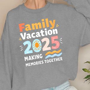 Sudaderas de mujer Family Vacation 2025 Making Memories - Product Image 2