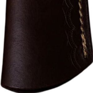 Cuchillo de Caza de Hoja Fija de Damasco con Mango de Hueso de Marfil, Forjado a Mano, para Camping, Supervivencia y Uso al Aire Libre, Personalizado OEM - Product Image 3