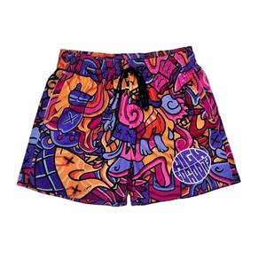 2026 Best Price Wholesale Custom Mesh Shorts Double <b>Layer</b> Swim Trunks <b>Mid</b> Drawstring Eco-Friendly Different Colors Anti-Wrinkle - Product Image 1