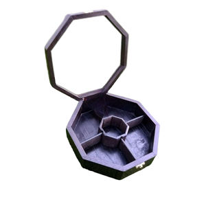 Bol en bois fait main pour fruits secs, bol de service en bois massif naturel pour noix, vente en gros pour restaurants, logo personnalisé disponible - Product Image 3