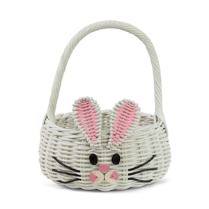 Amazing Rabbit Toy <b>Storage</b> <b>Basket</b> Kids Room Furniture Handwoven <b>Rattan</b> Craft Lovely Animal Shape Organizer <b>Storage</b> Wholesale - Product Image 1