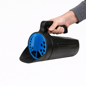 Outils modernes d'entretien des pelouses, épandeur de semences manuel de 4 lb, épandeur d'engrais et de sel, épandeur manuel pour pelouse et jardin, couleur bleue, OEM ODGGAD004 - Product Image 1