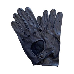 Custom Fingerless or Full Finger Sheepskin Leather Unisex High Quality Leather Driving <b>Gloves</b> Full Finger Waterproof Non-Slip - Product Image 2