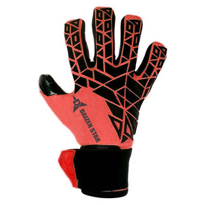 Daizen Star Latex Football Goalkeeper Gloves Full Finger Non Slip Breathable <b>Hook</b> Loop Adjustable Wrist Strap Unisex - Product Image 5